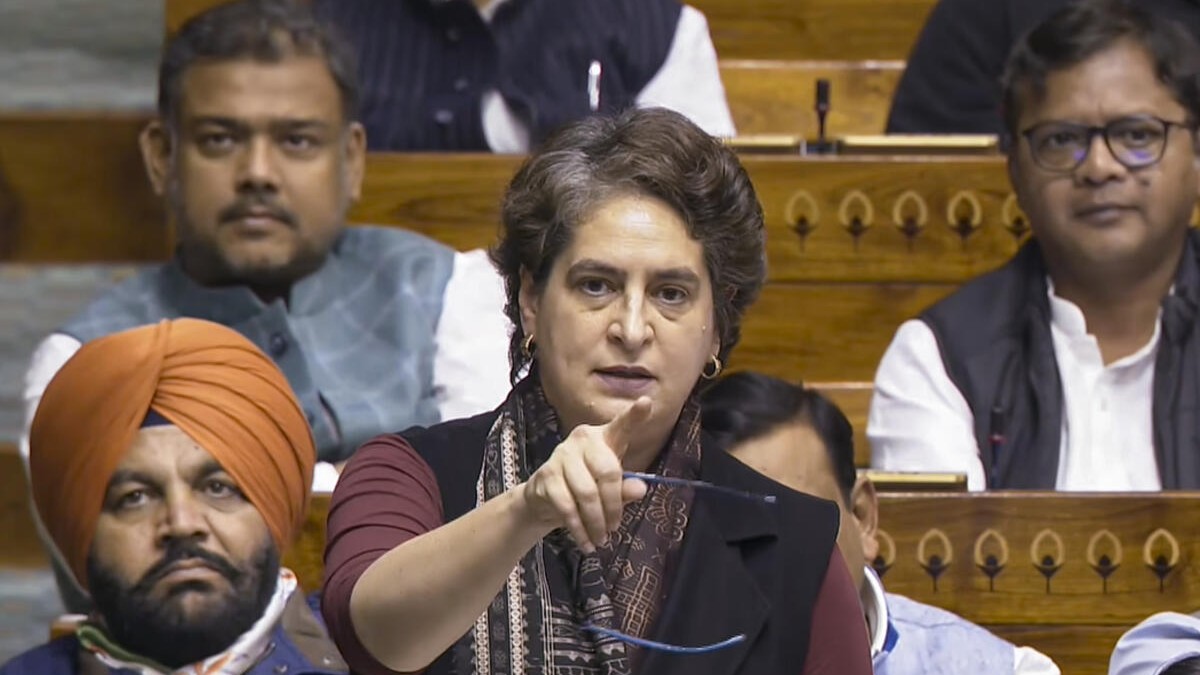 Why remove Mahatma Gandhi's name, asks Priyanka Gandhi on move to replace MGNREGA