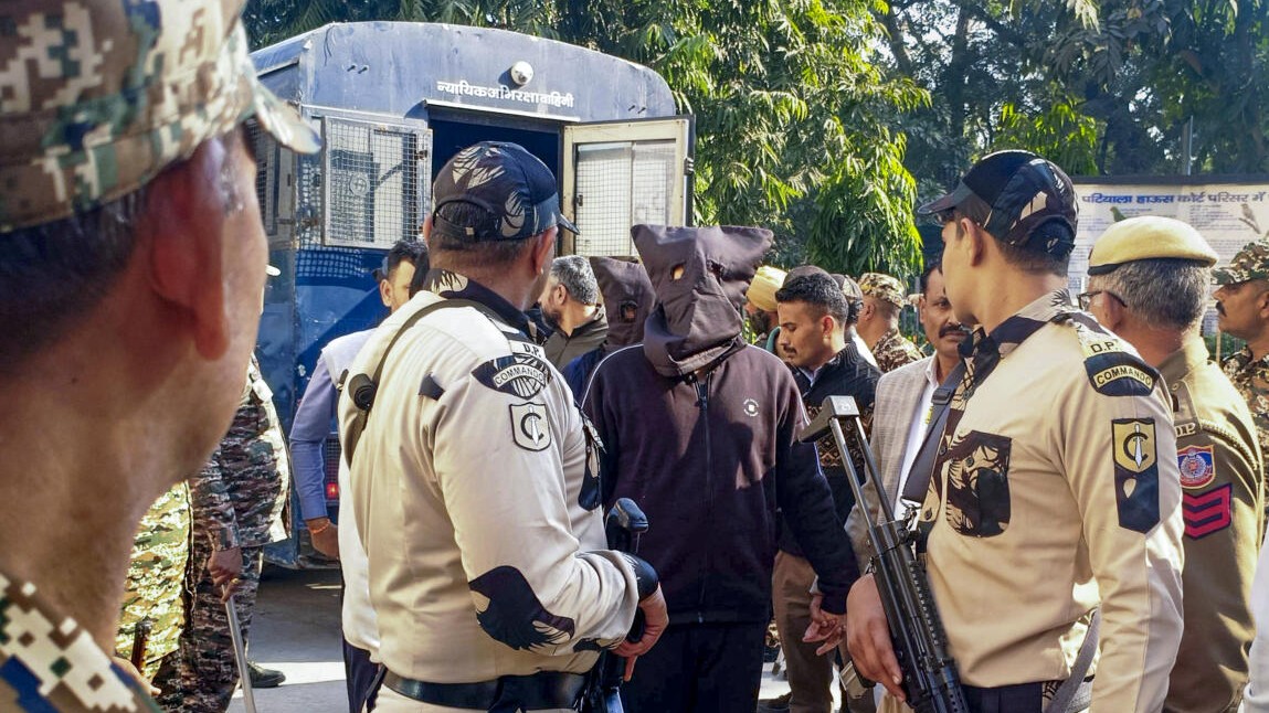 Red Fort blast case: Accused Amir Rashid Ali produced in Patiala House Court