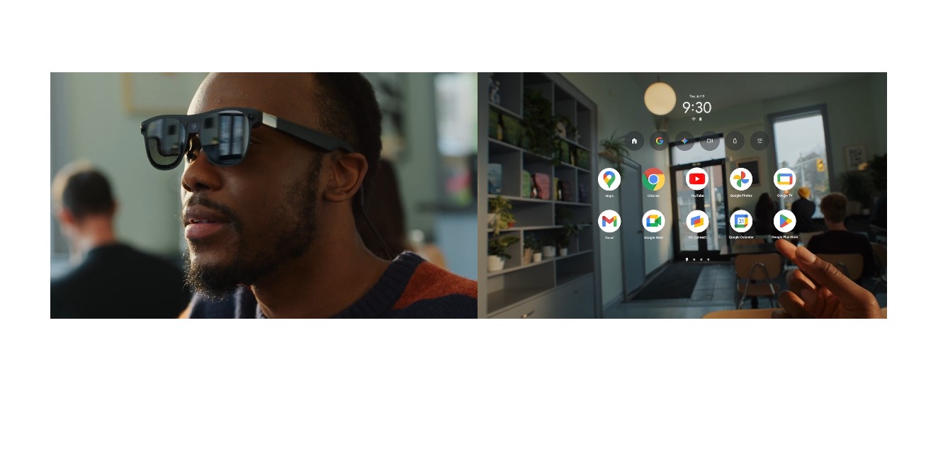 Project Aura mixed reality smart glasses.