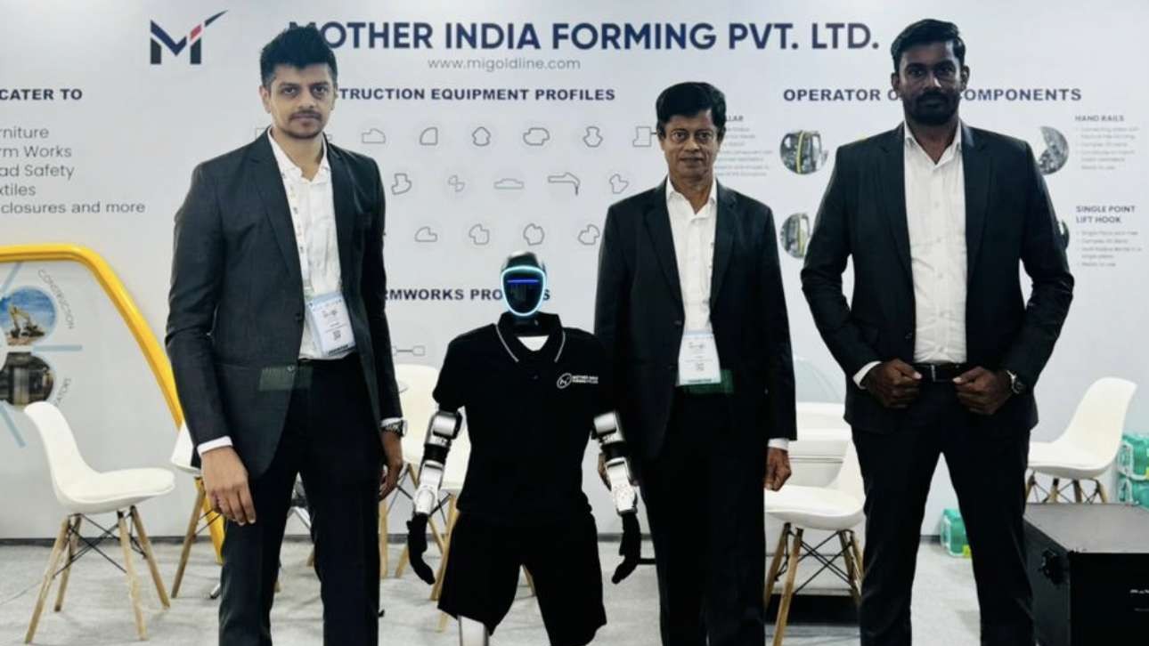 MIF showcases humanoid robots at Excon Bengaluru