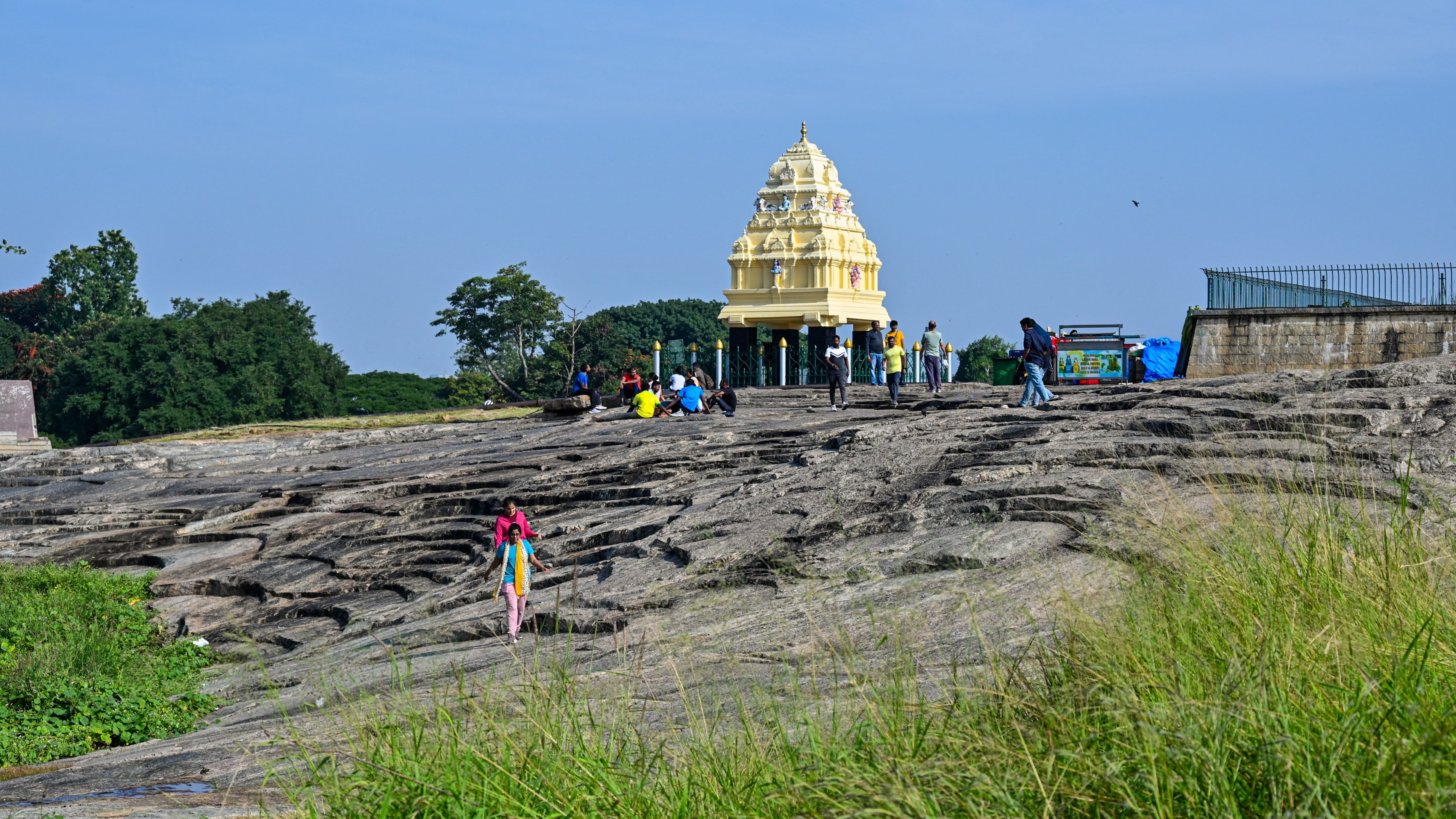 An ancient rock beneath Bengaluru