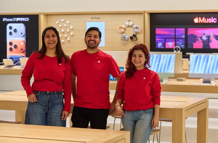 More than 80 members will be there to assist shopper buy Apple products.