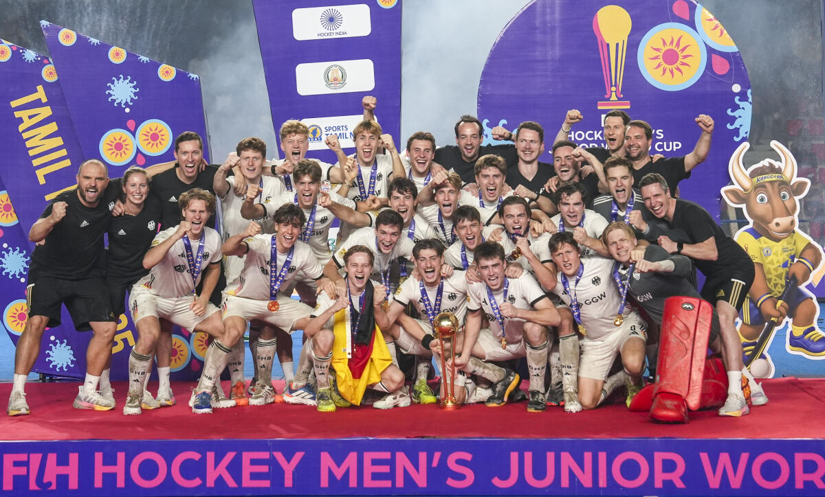 Germany wins FIH Junior Mens World Cup 2025. Credit: PTI