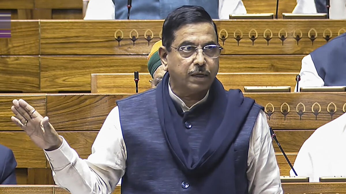 'Let Congress finally learn that RSS is the most disciplined organisation': Pralhad Joshi