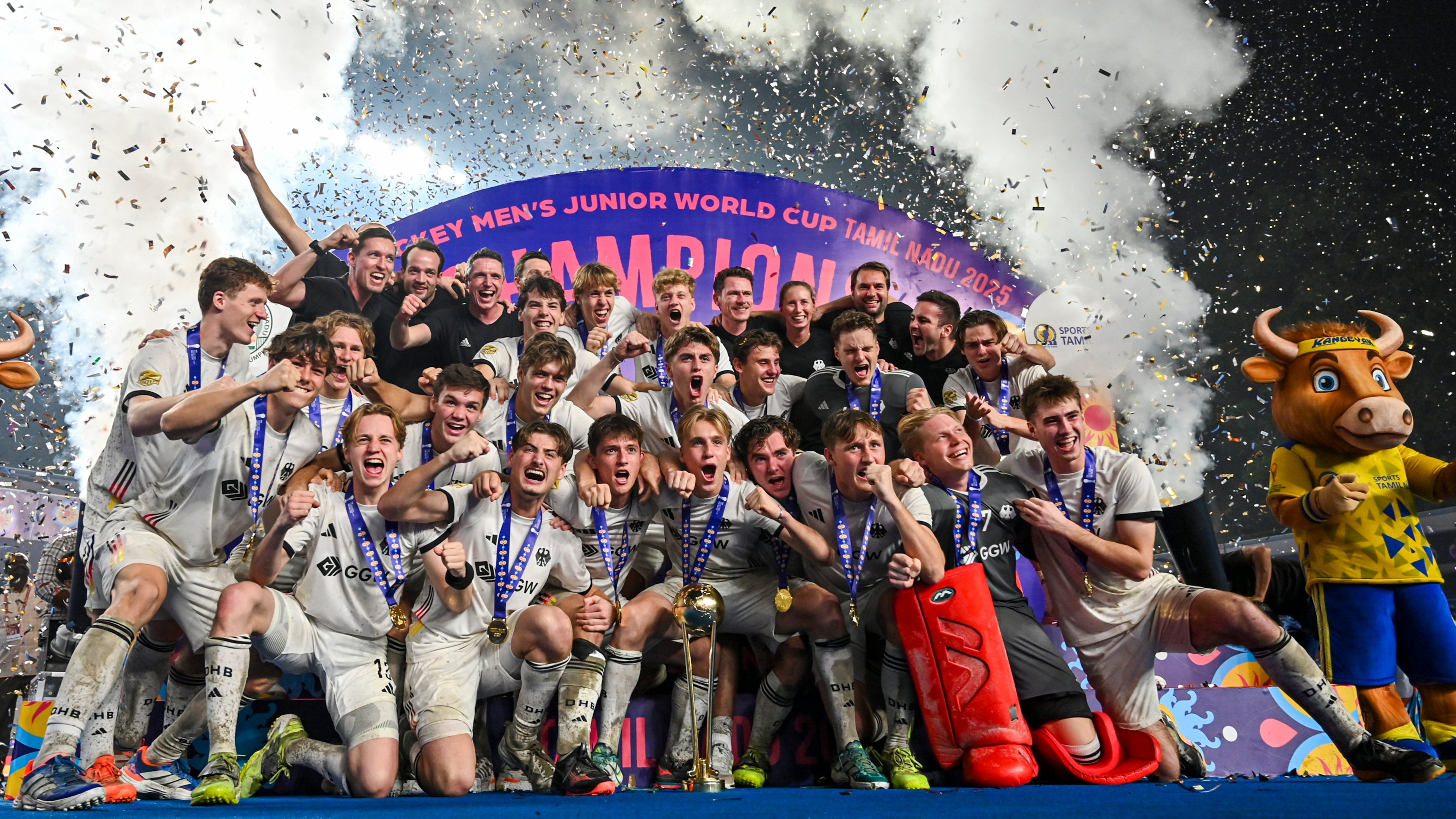 Mighty Germany, the unshakable force in FIH Junior Men's Hockey World Cup