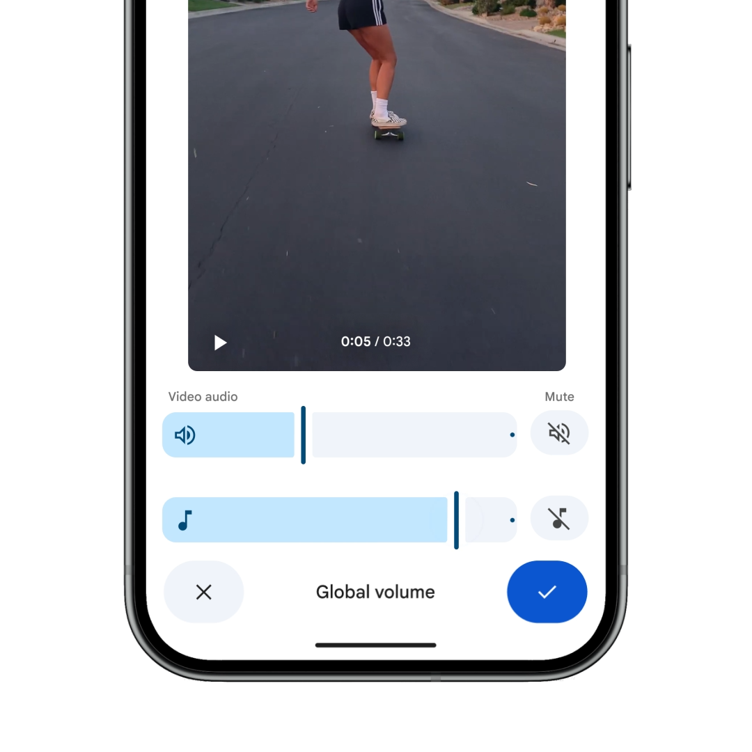 Google Photos now offers option to add soundtrack to videos.