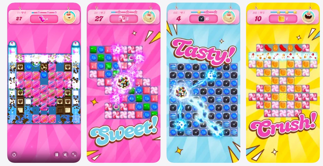 Candy Crush Saga.