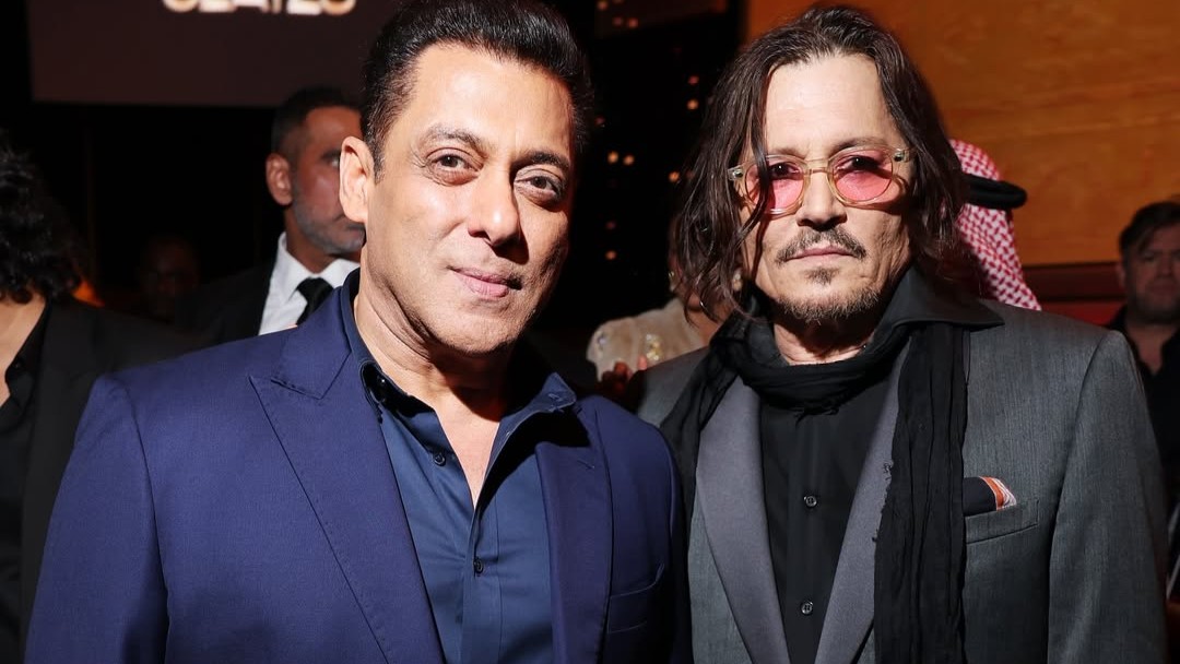 Salman Khan and Johnny Depp's viral photo from Red Sea Festival breaks the internet