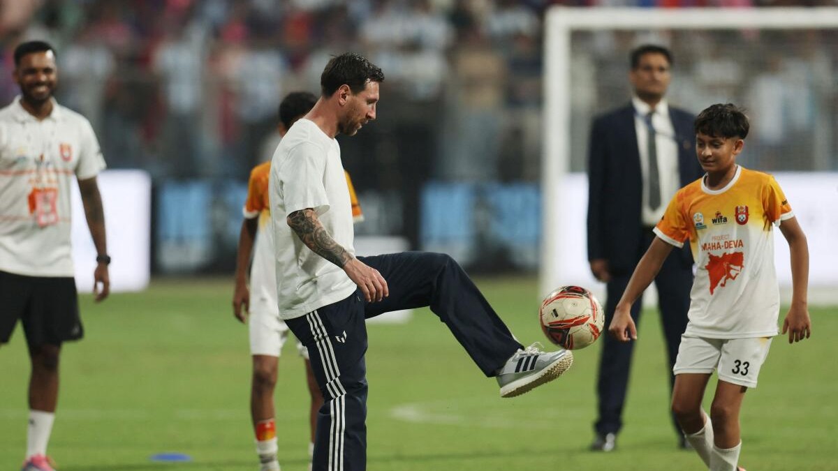 Messi launches Project Mahadeva in Mumbai