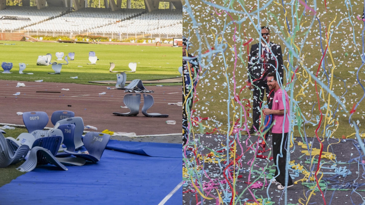 Chaos in Kolkata, confetti in Delhi: Messi wraps up eventful India tour
