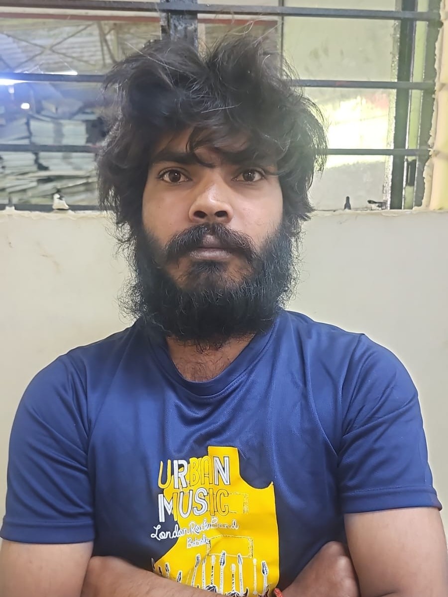 Vinod T was arrested by Bengaluru City Police.