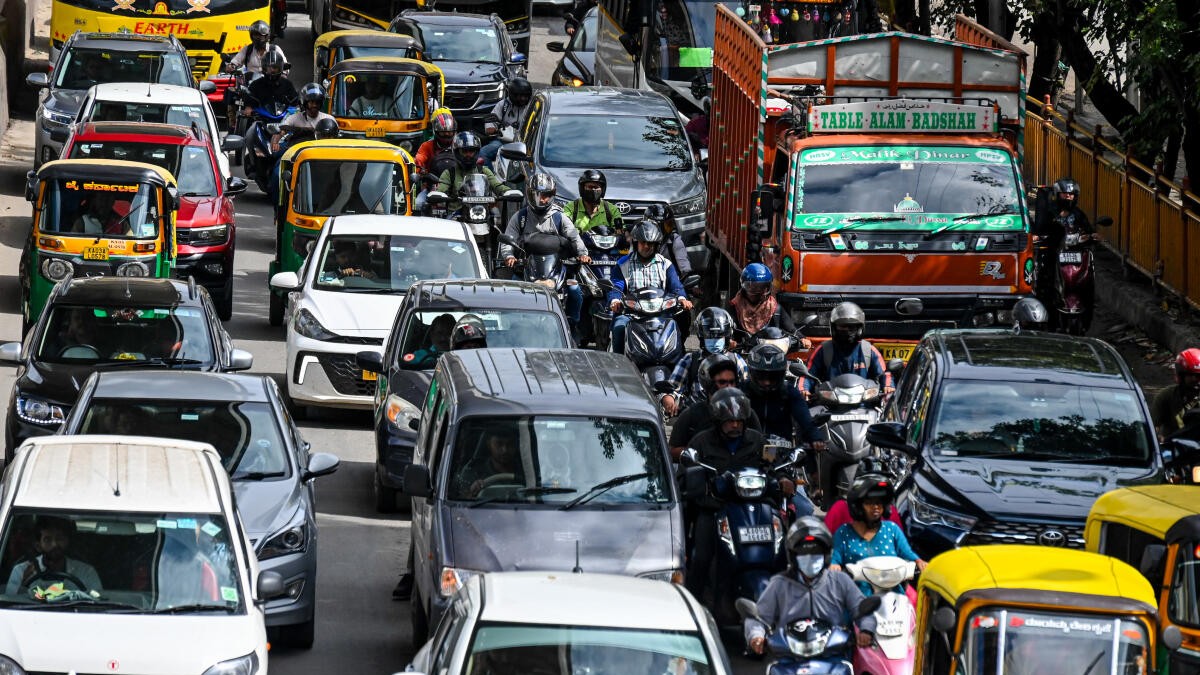 Bengaluru Traffic Police issues advisory to ease congestion at Marathahalli bridge junction