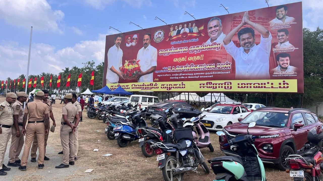 Vijay's TVK party learns lessons from Karur, makes adequate arrangements for public meeting in Erode