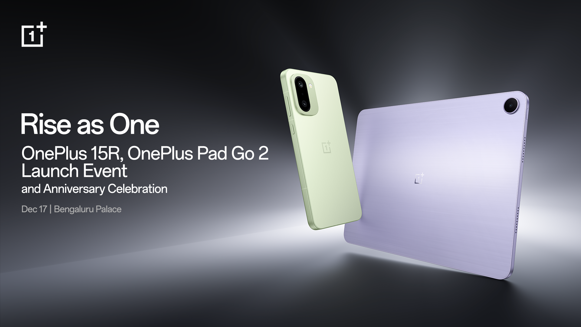 OnePlus Rise as One 2025 Event: OnePlus 15R, Pad Go 2 launch details