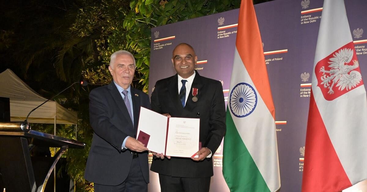Bengaluru businessman Raghu Rajappa gets top Polish award