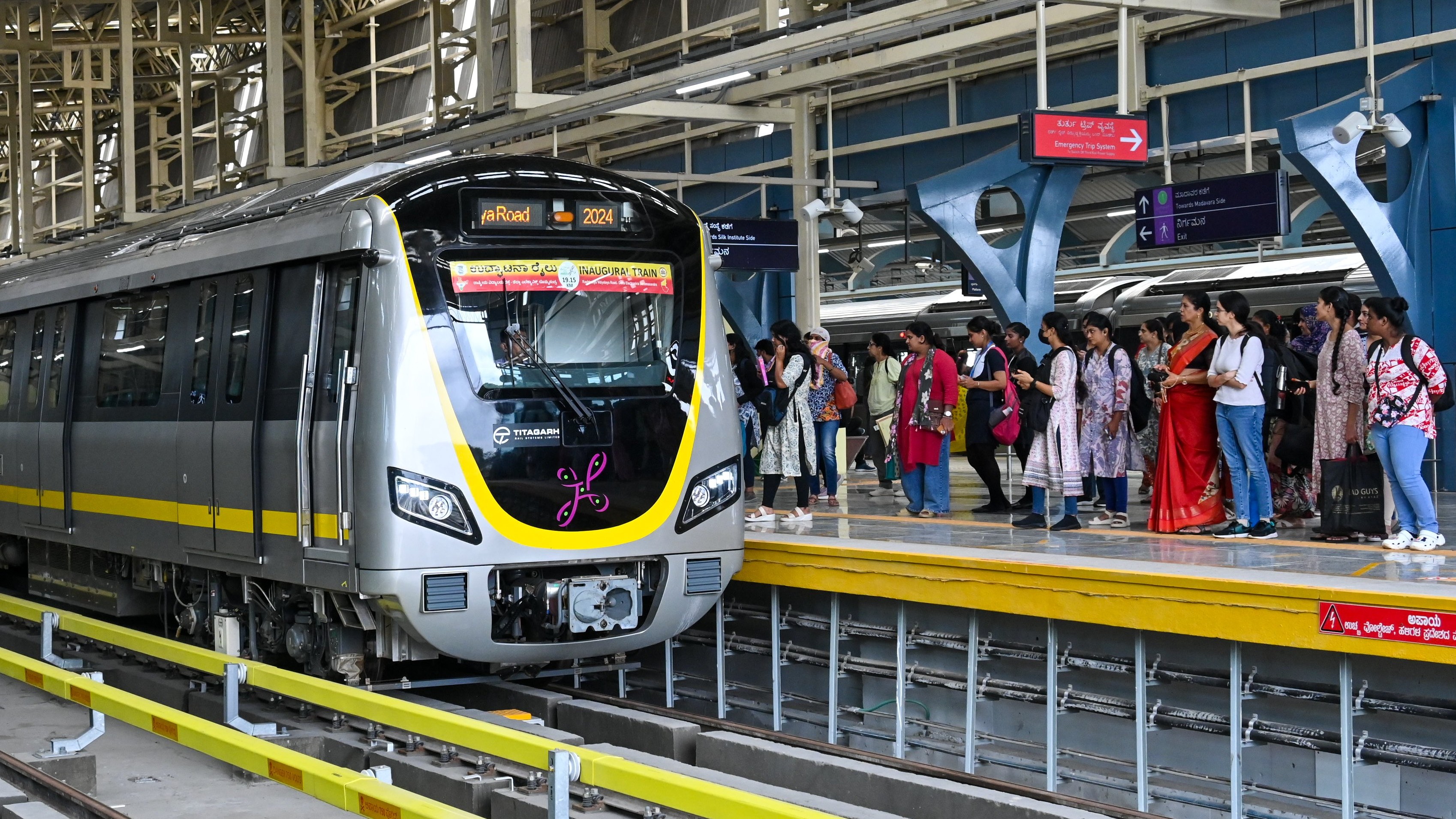 Bengaluru: Namma Metro Yellow Line peak-hour frequency to improve to 10 mins from January 15