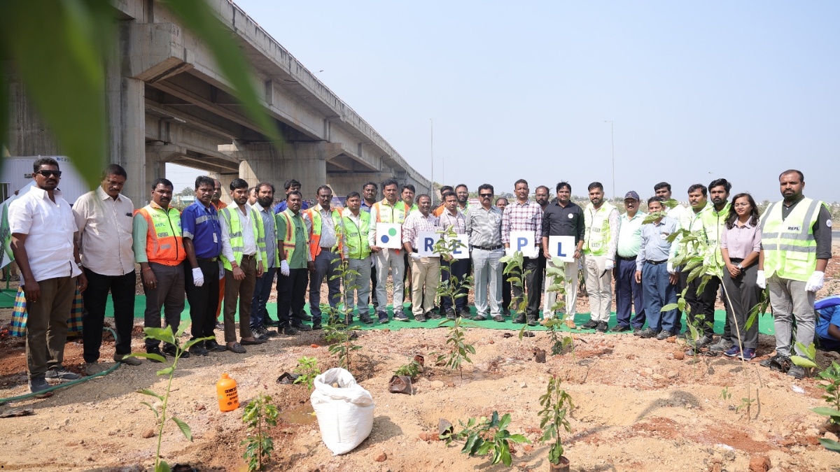 REPL Undertakes Miyawaki Plantation of 14,000 Saplings Along NH-40 to Promote Sustainable Highway Development