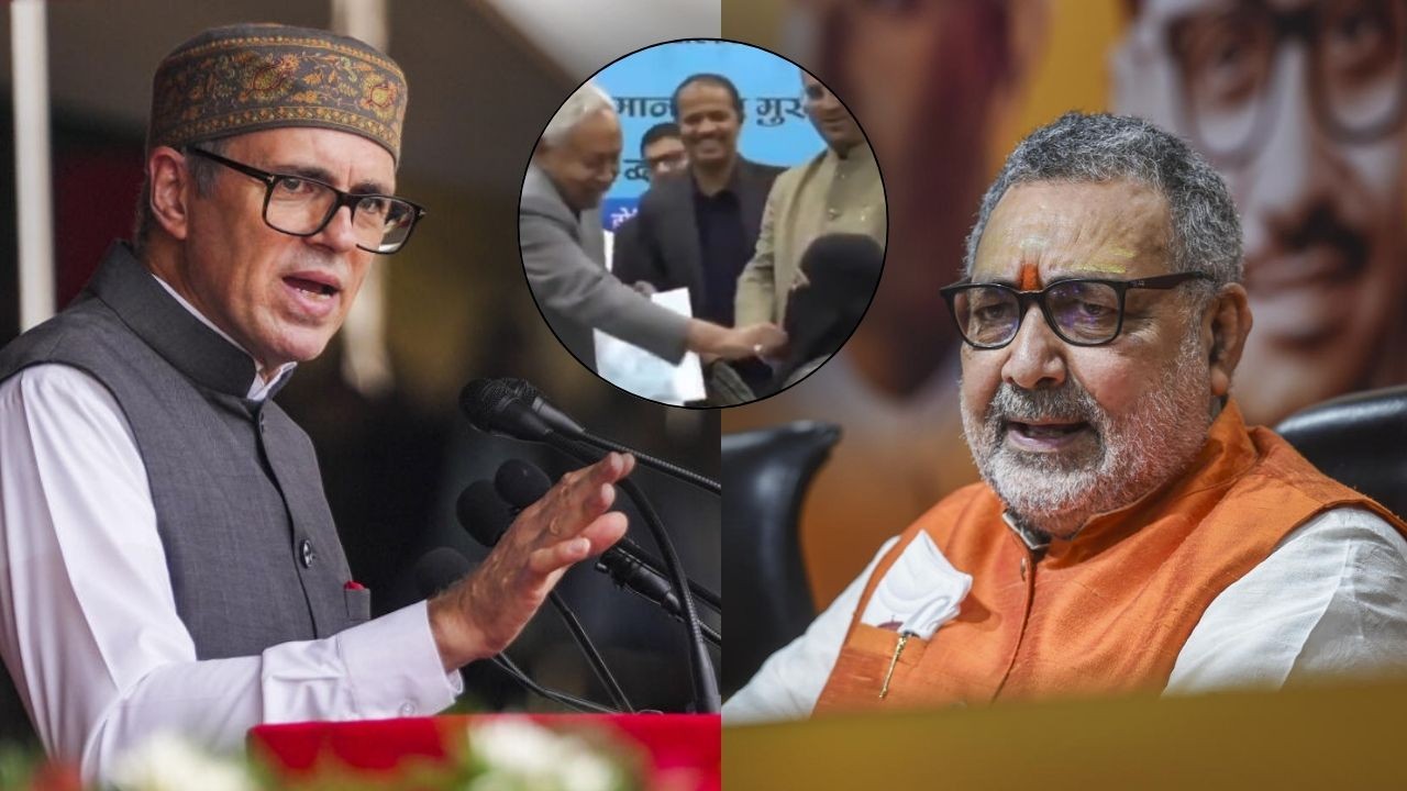Nitish Kumar hijab row | Had a Muslim lifted veil of Hindu woman..., says Omar Abdullah as controversy escalates 