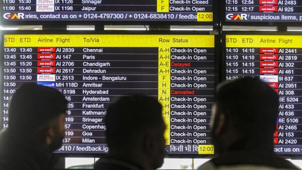 Delhi airport sees 129 flight cancellations on Saturday