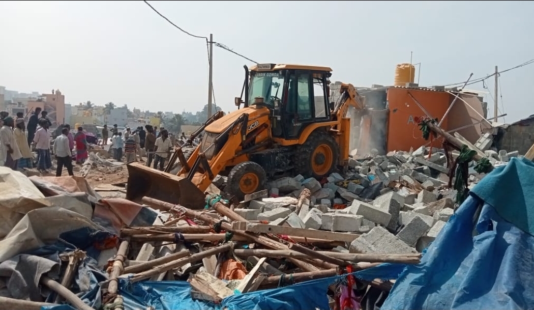Bengaluru: Over 300 left homeless as houses demolished in early-morning drive near Yelahanka