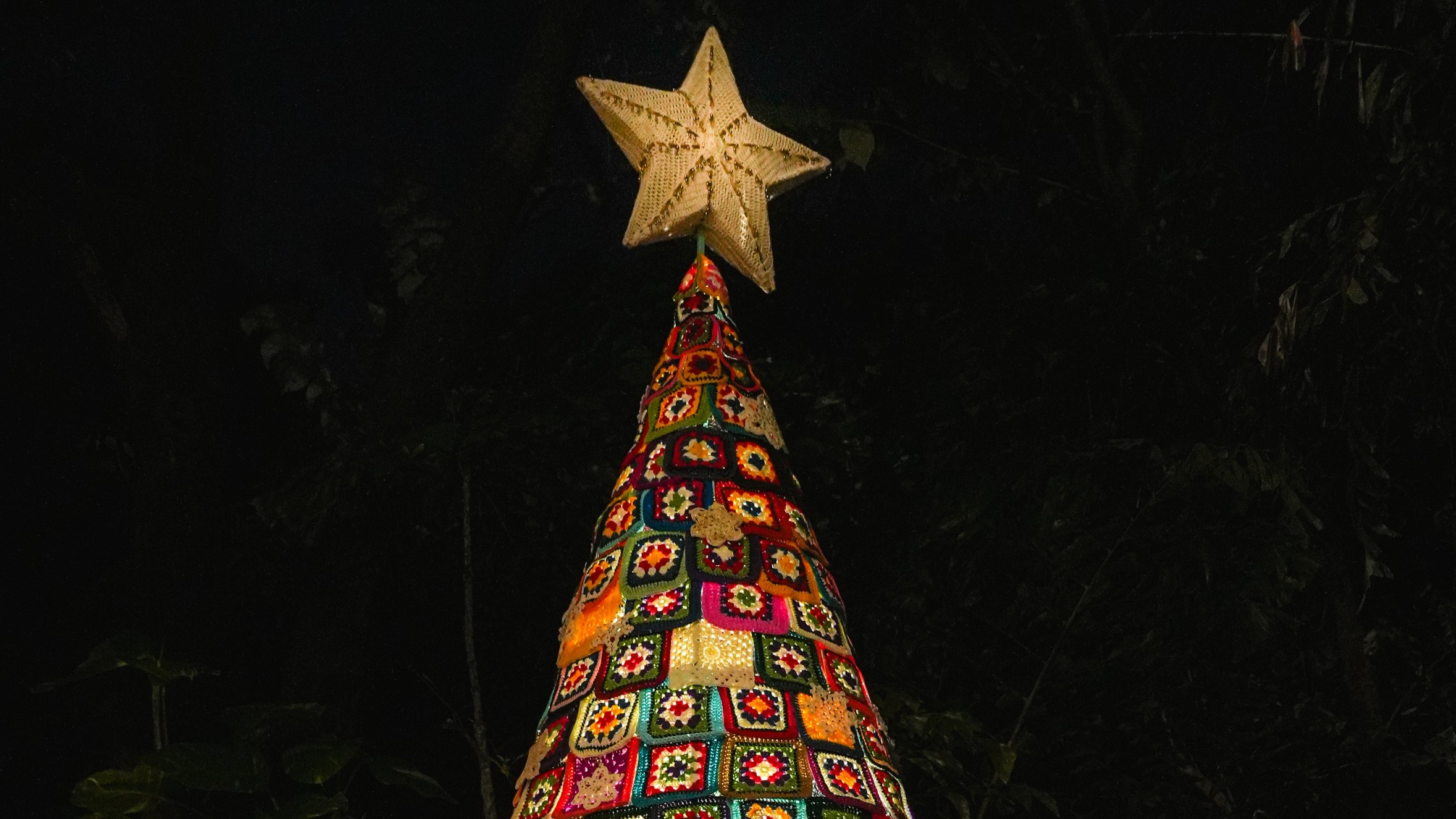 Goa’s museum of Goa showcases 18-foot crochet Christmas tree stitched by 25 women
