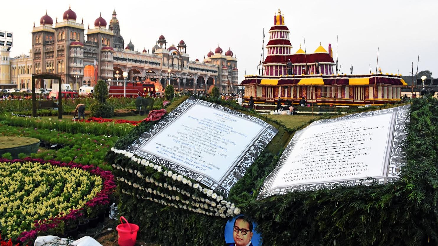 Mysuru palace hosts 10-day winter fest with grand flower show, cultural evenings