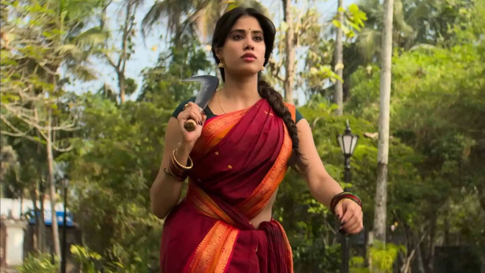 Janhvi Kapoor in Param Sundari.