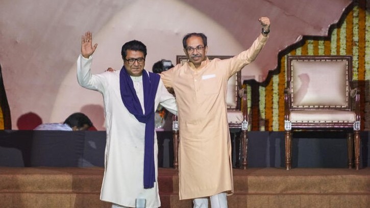 Turning point in Maharashtra politics as Uddhav, Raj Thackeray announce alliance