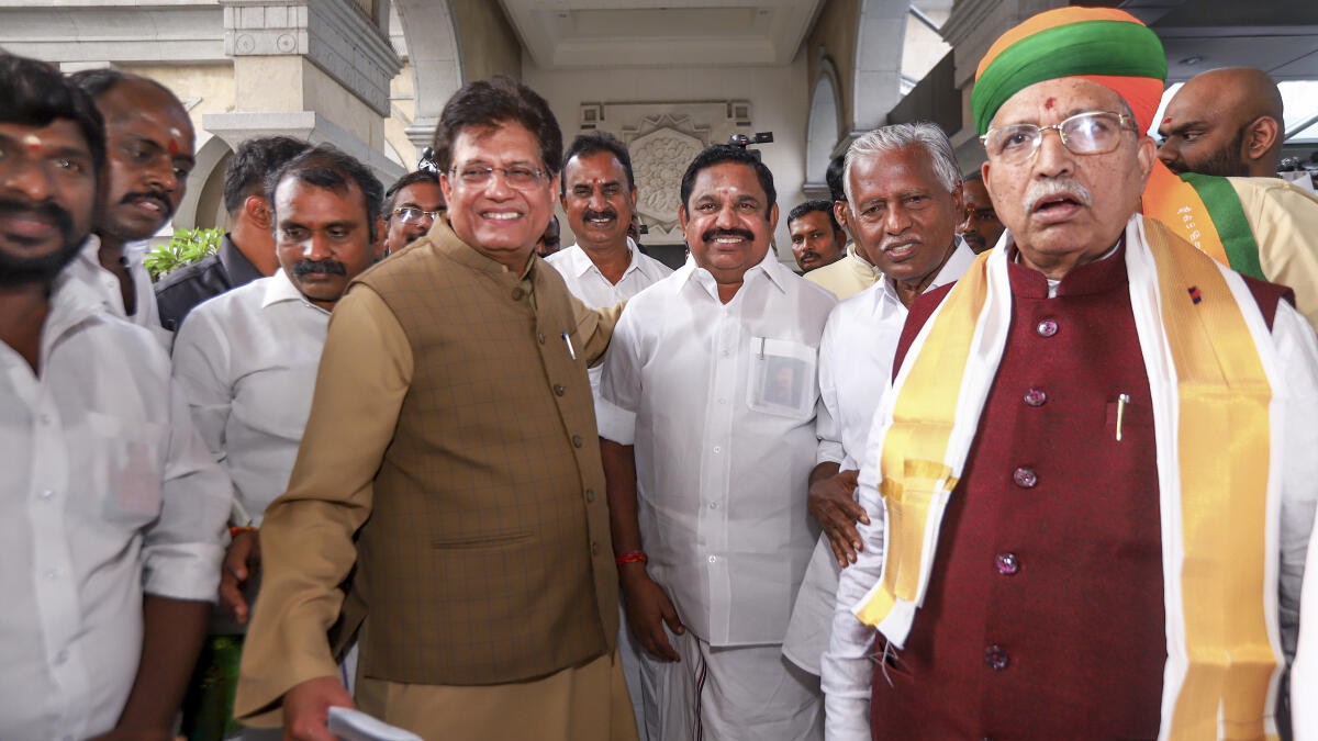 AIADMK, BJP launch seat-sharing talks for 2026 Assembly polls