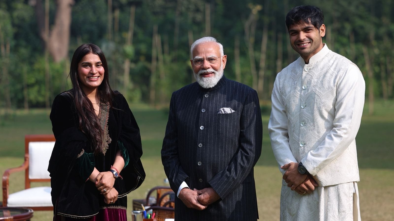 PM Modi meets Neeraj Chopra, says had great discussion on sports