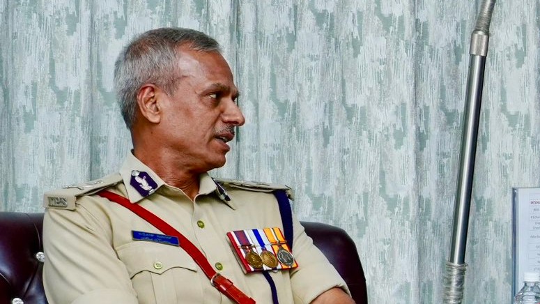 DGP Prisons Alok Kumar on official inspection duty in Mangaluru