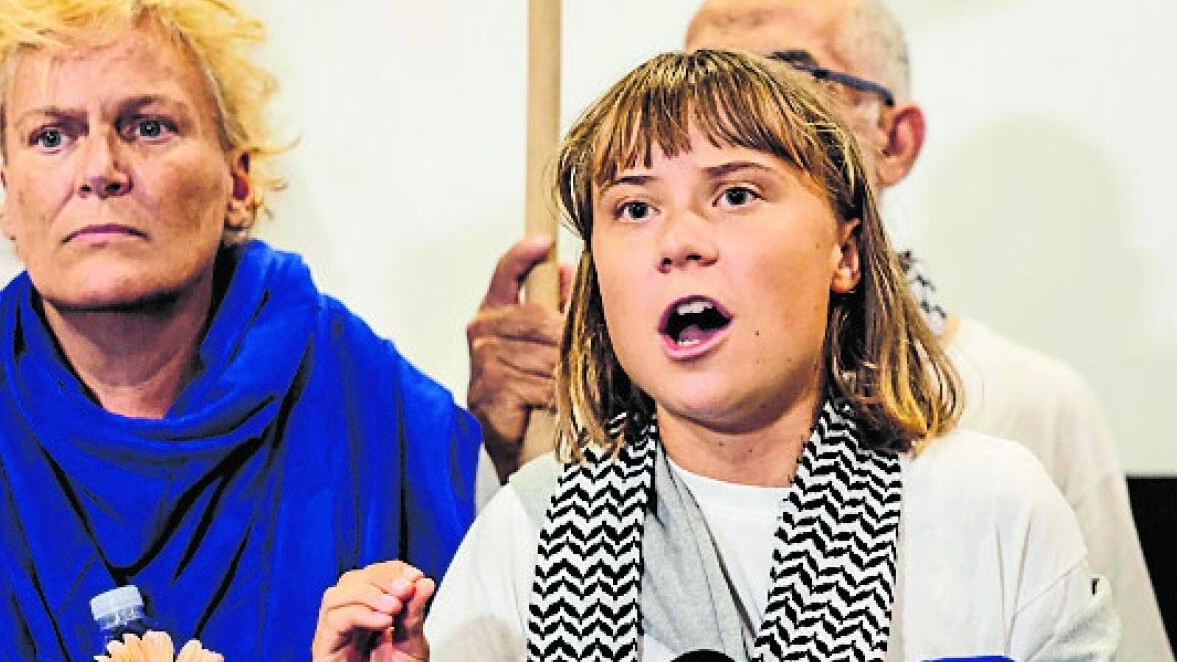 Greta Thunberg released from custody after arrest at UK pro-Palestinian protest 