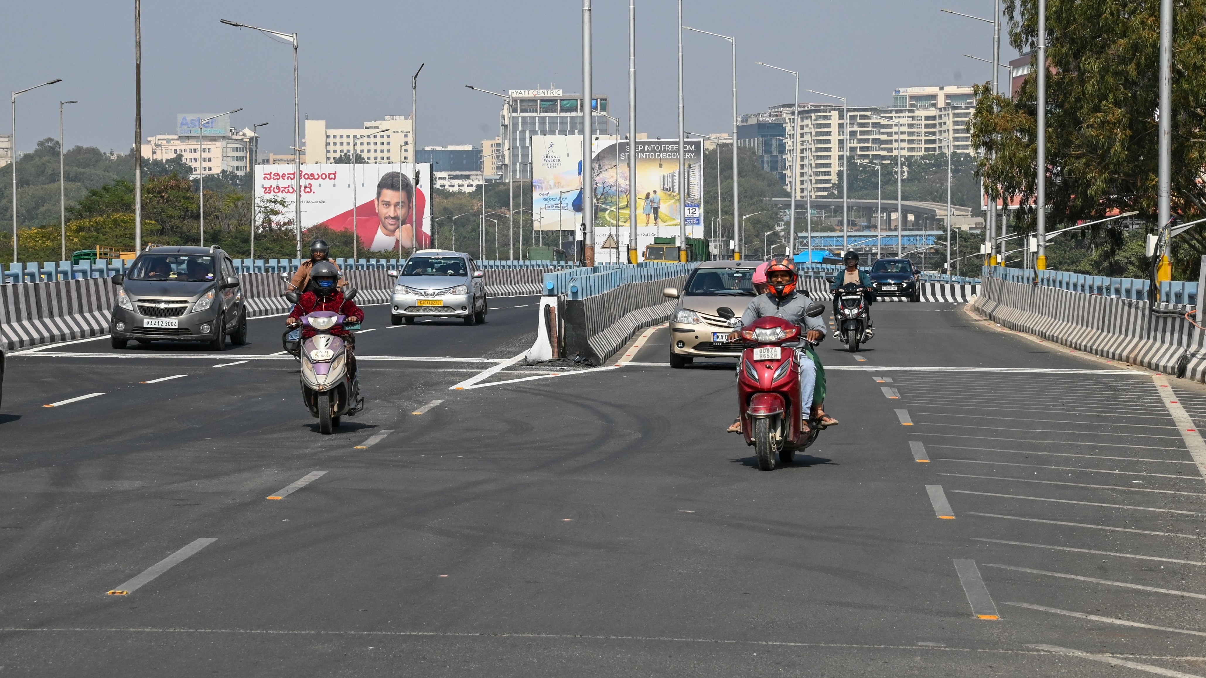 Commuters rejoice as Hebbal flyover’s 
city-bound loop cuts travel time by 25%