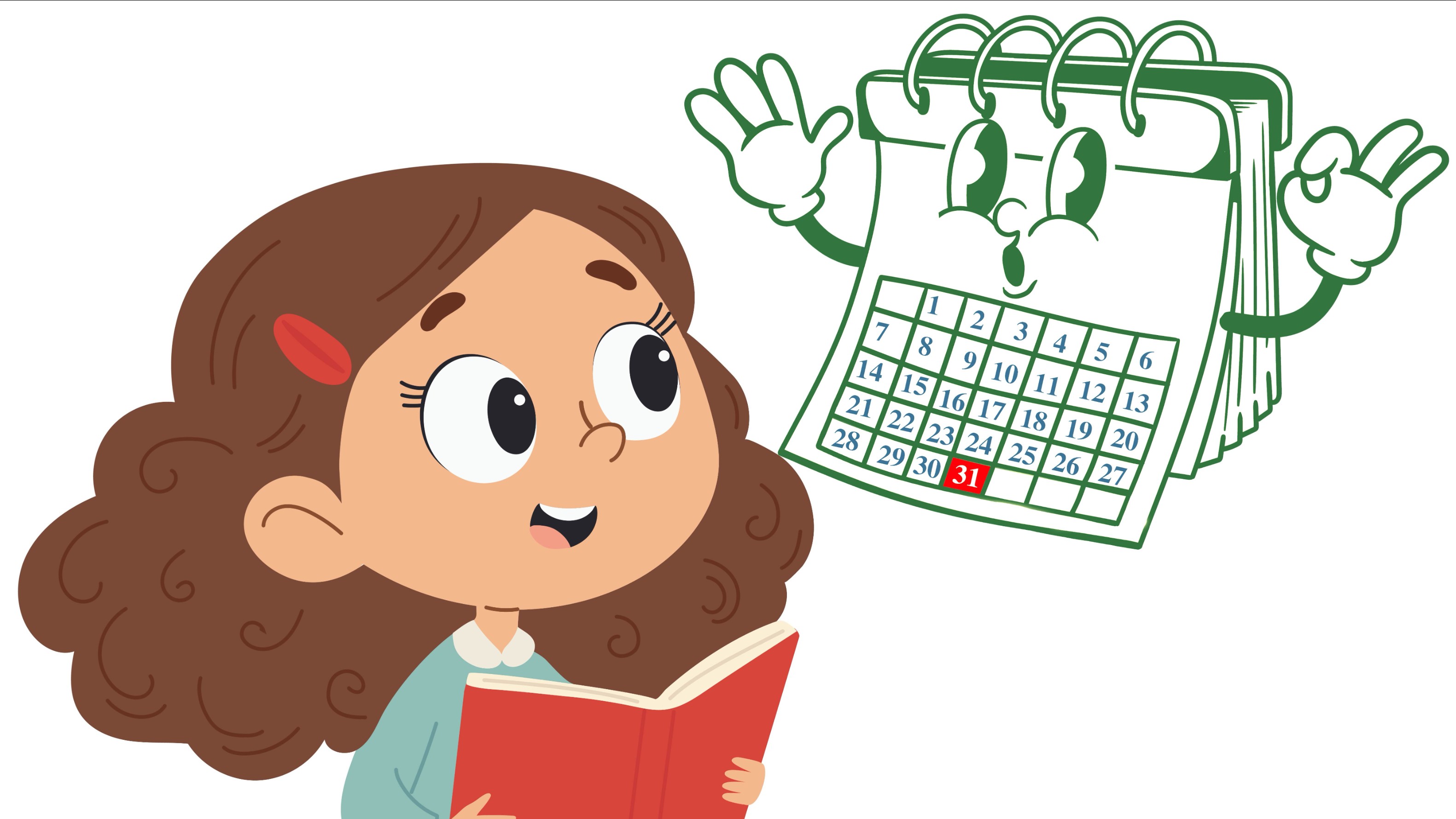 The last page of a calendar