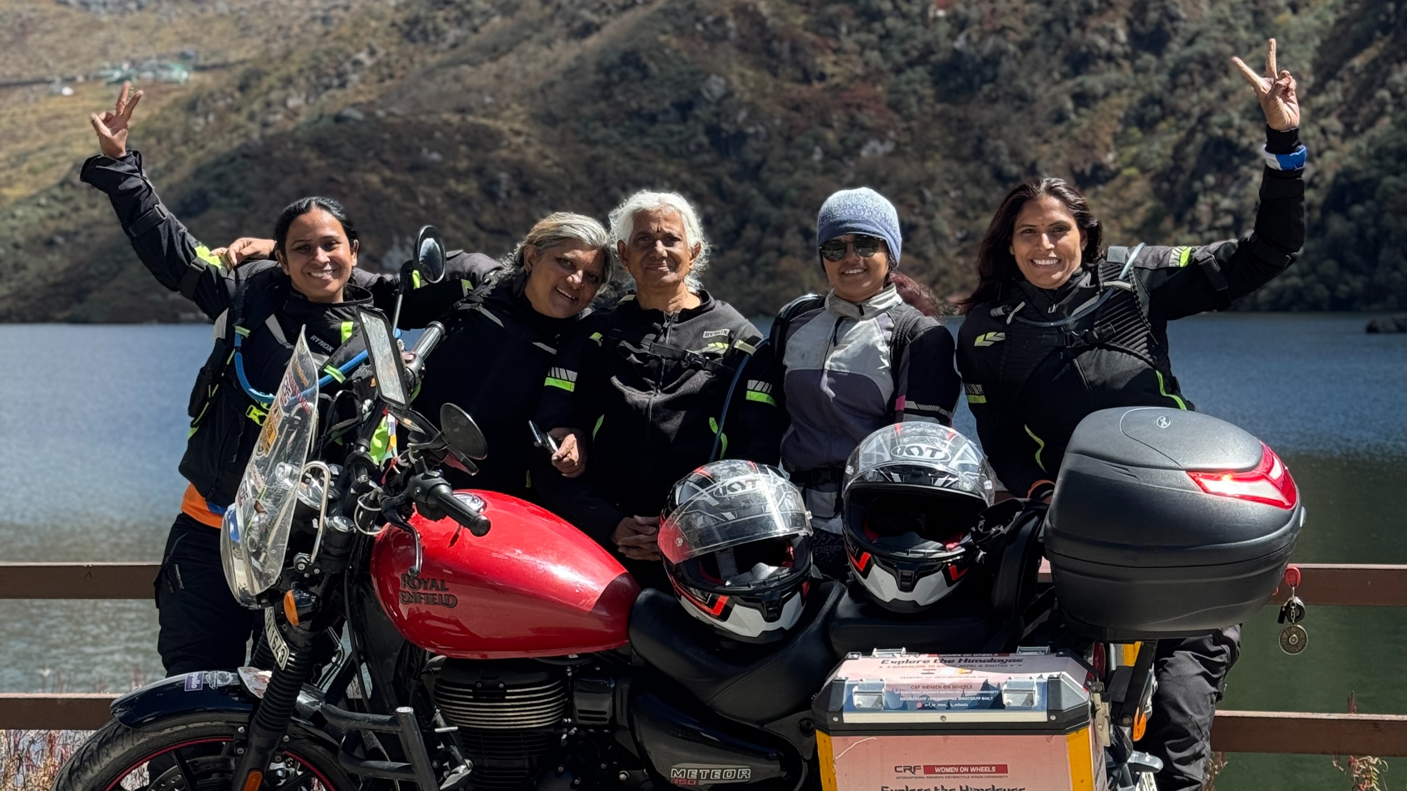 Intergenerational women’s biking group completes epic Himalayan expedition