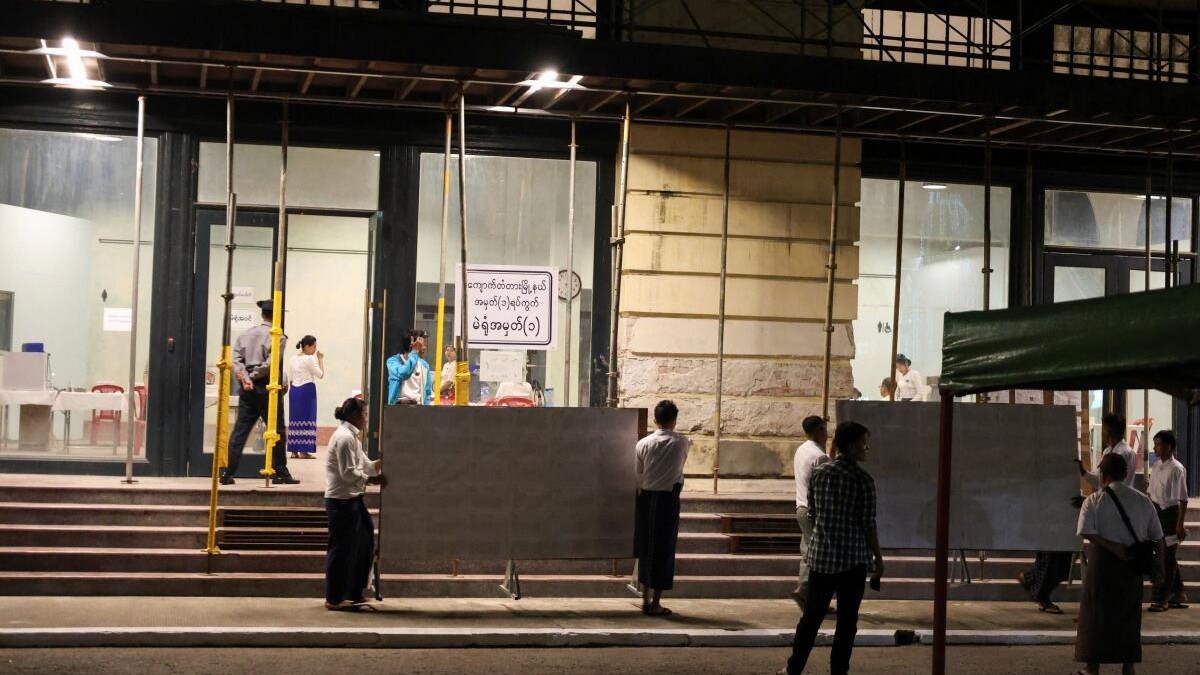 Myanmar polls open amid civil war, junta-backed party tipped to win