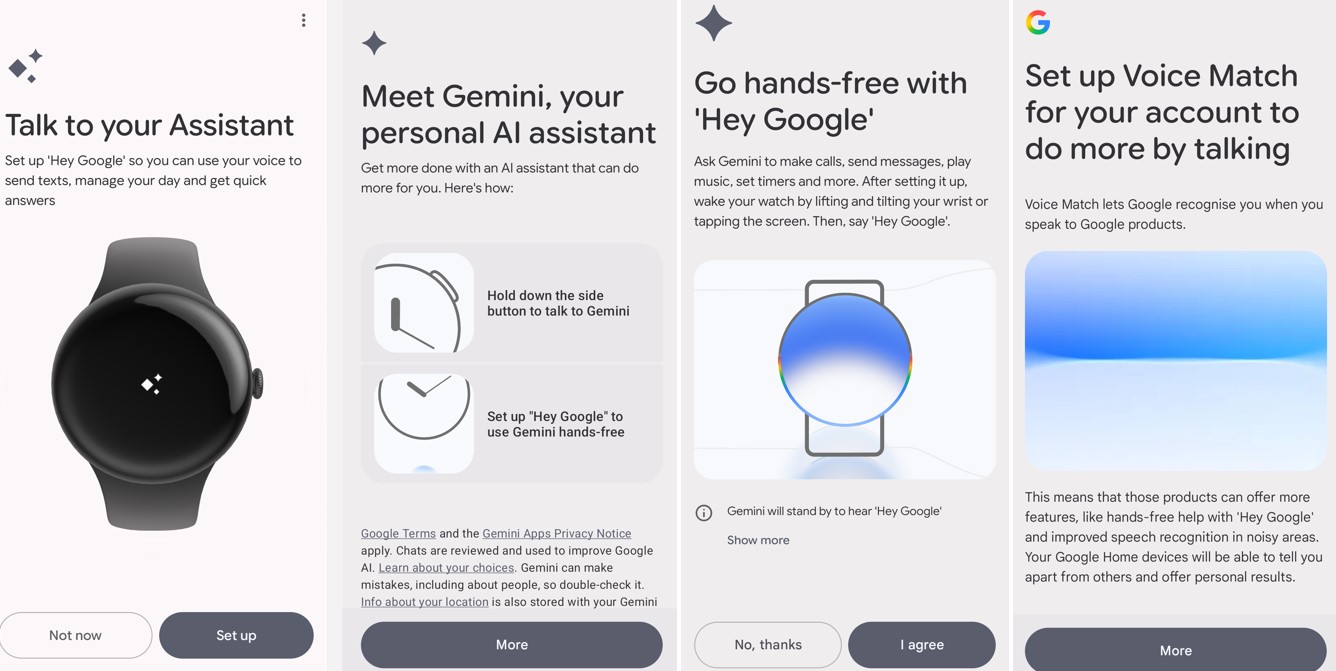 Google Pixel Watch 4 supports Gemini AI.