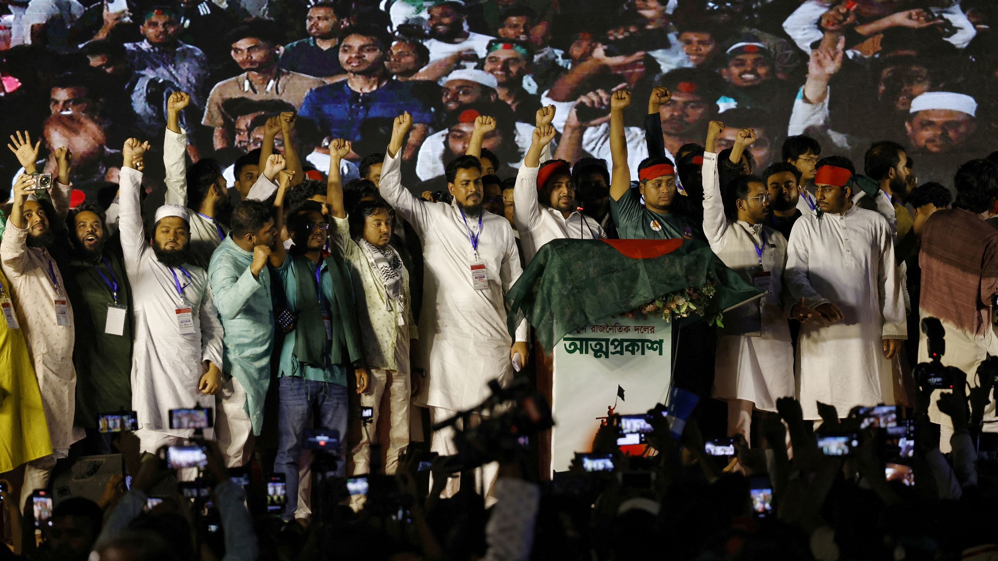 Bangladesh’s Gen-Z party faces revolt over Islamist alliance, risking its future