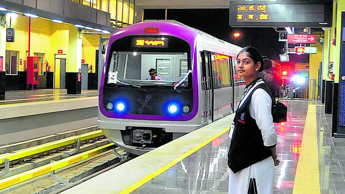 Namma Metro extends late-night services for New Year’s Eve in Bengaluru