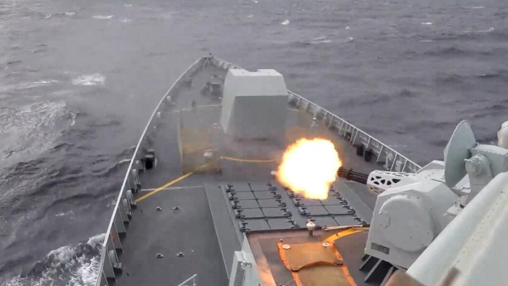 China mobilizes forces on land, air, sea for live-fire drill near Taiwan