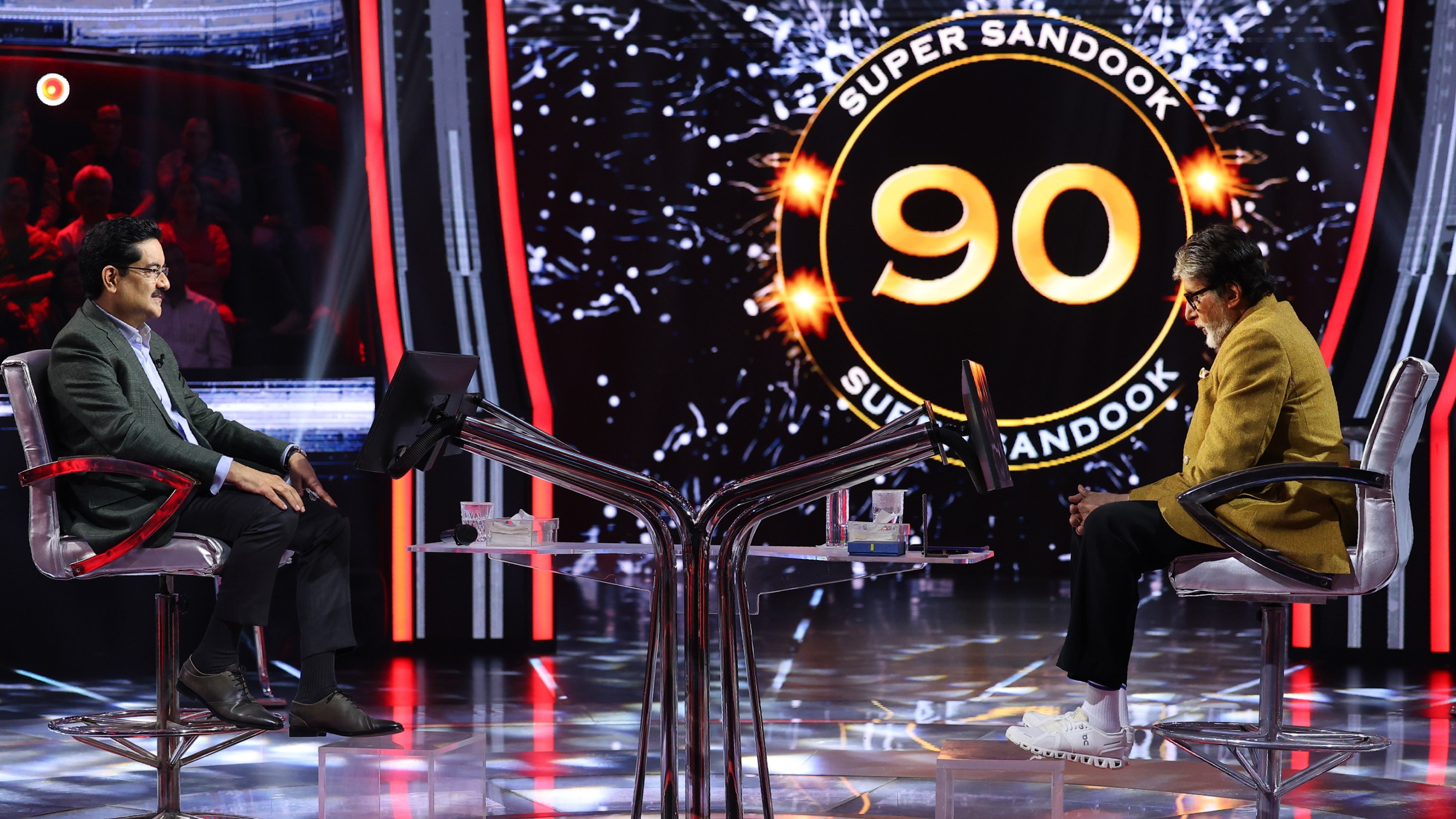 Kumar Mangalam Birla makes his TV debut, takes the hot seat on KBC