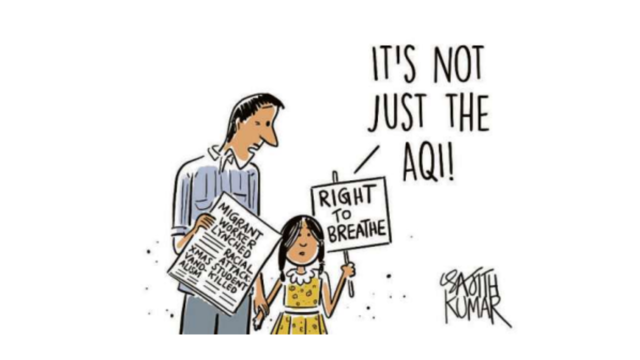 DH Toon | Not just the AQI!