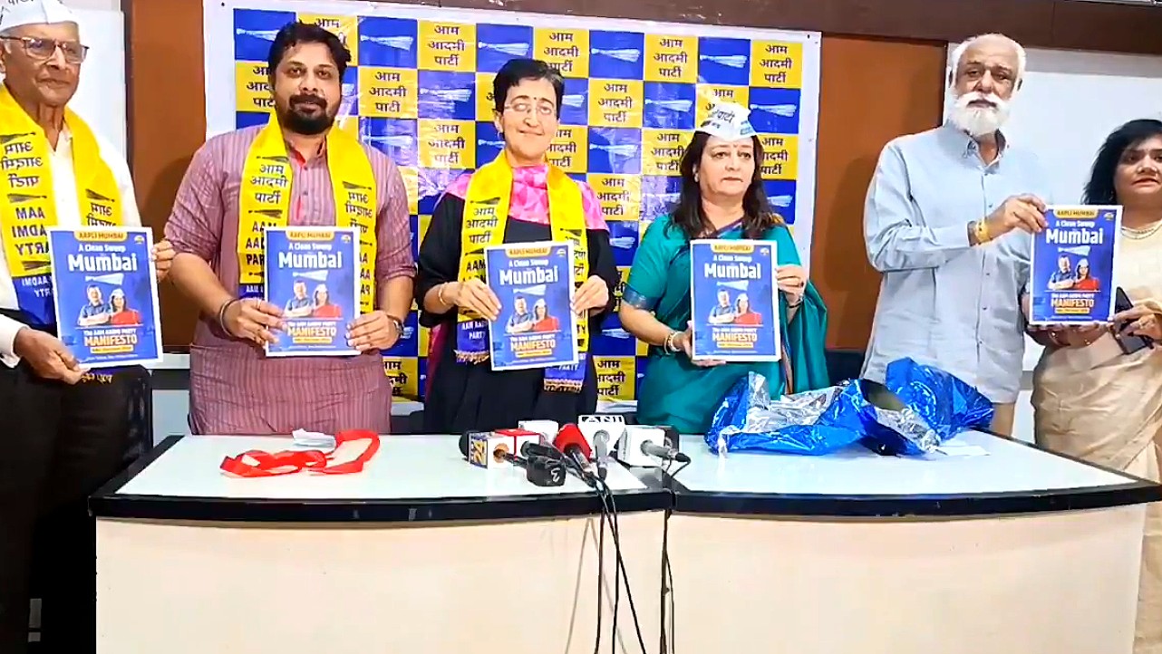 AAP unveils BMC election manifesto based on Delhi, Punjab governance model