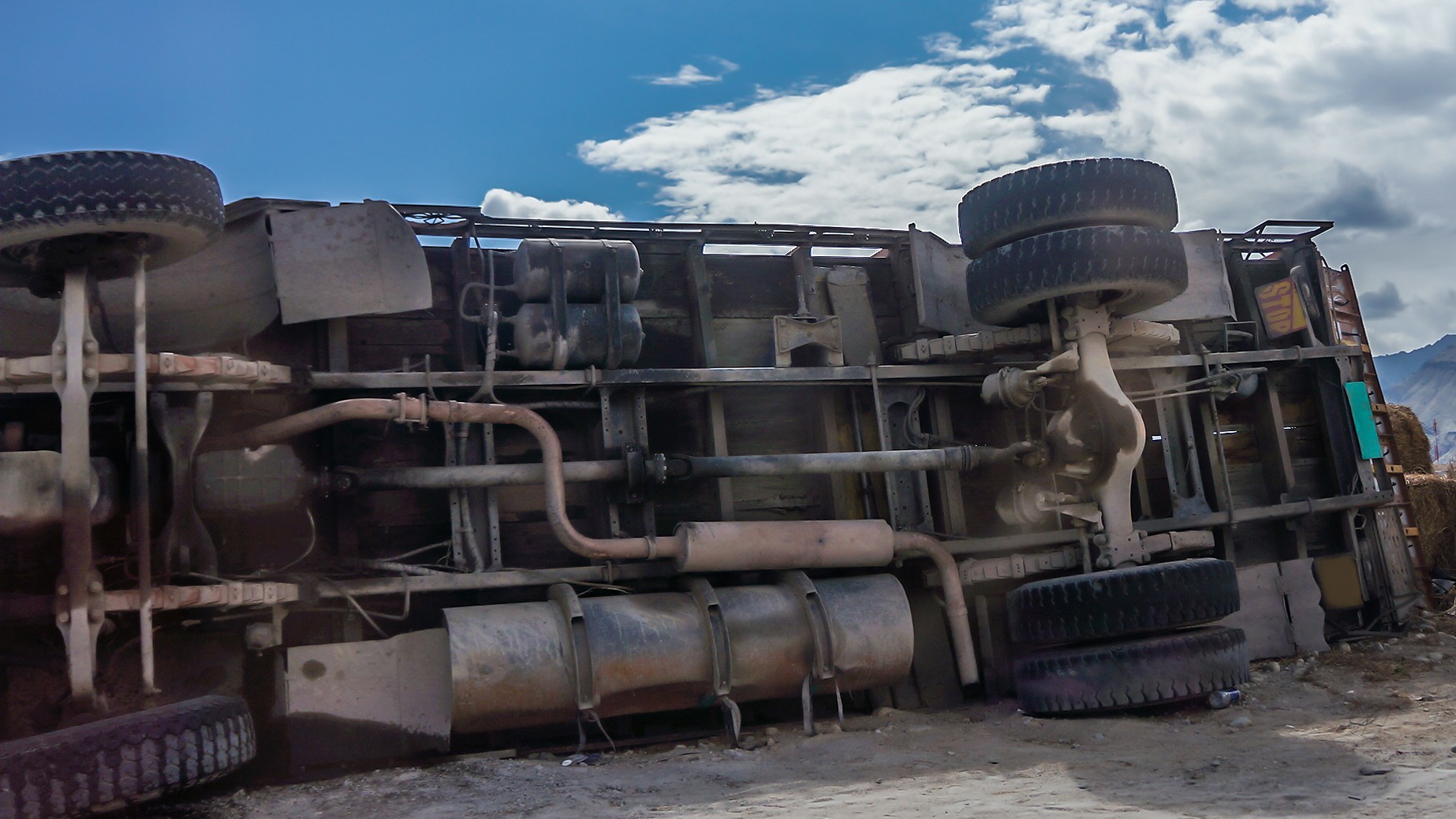 Toppling truck hits school-going students; 10-year-old boy killed, 2 others injured in Belagavi's Raibag