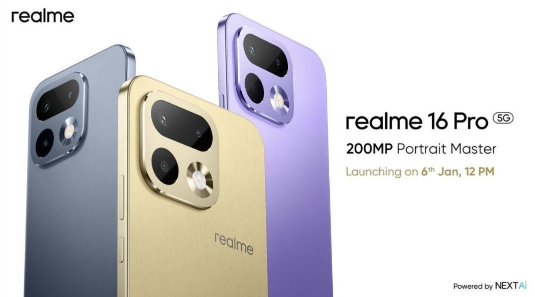Realme 16 Pro series.