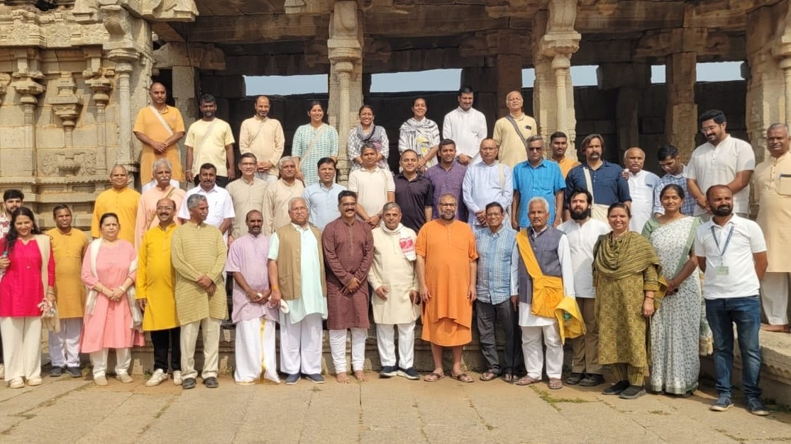 RSS hosts overseas Pracharaks' meet in Karnataka's Anegundi