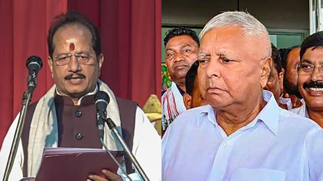 Govt may take cognisance of land-related cases against Lalu Prasad, says Bihar Deputy CM Vijay Kumar Sinha