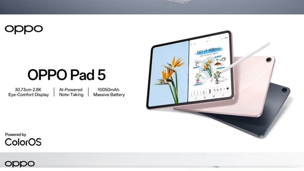Android tablet Oppo Pad 5 to launch with Reno15 series in India soon