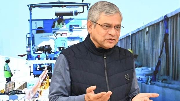 Bullet train project: Railway minister Ashwini Vaishnaw witnesses final breakthrough of tunnel at Delhi Rail Bhawan