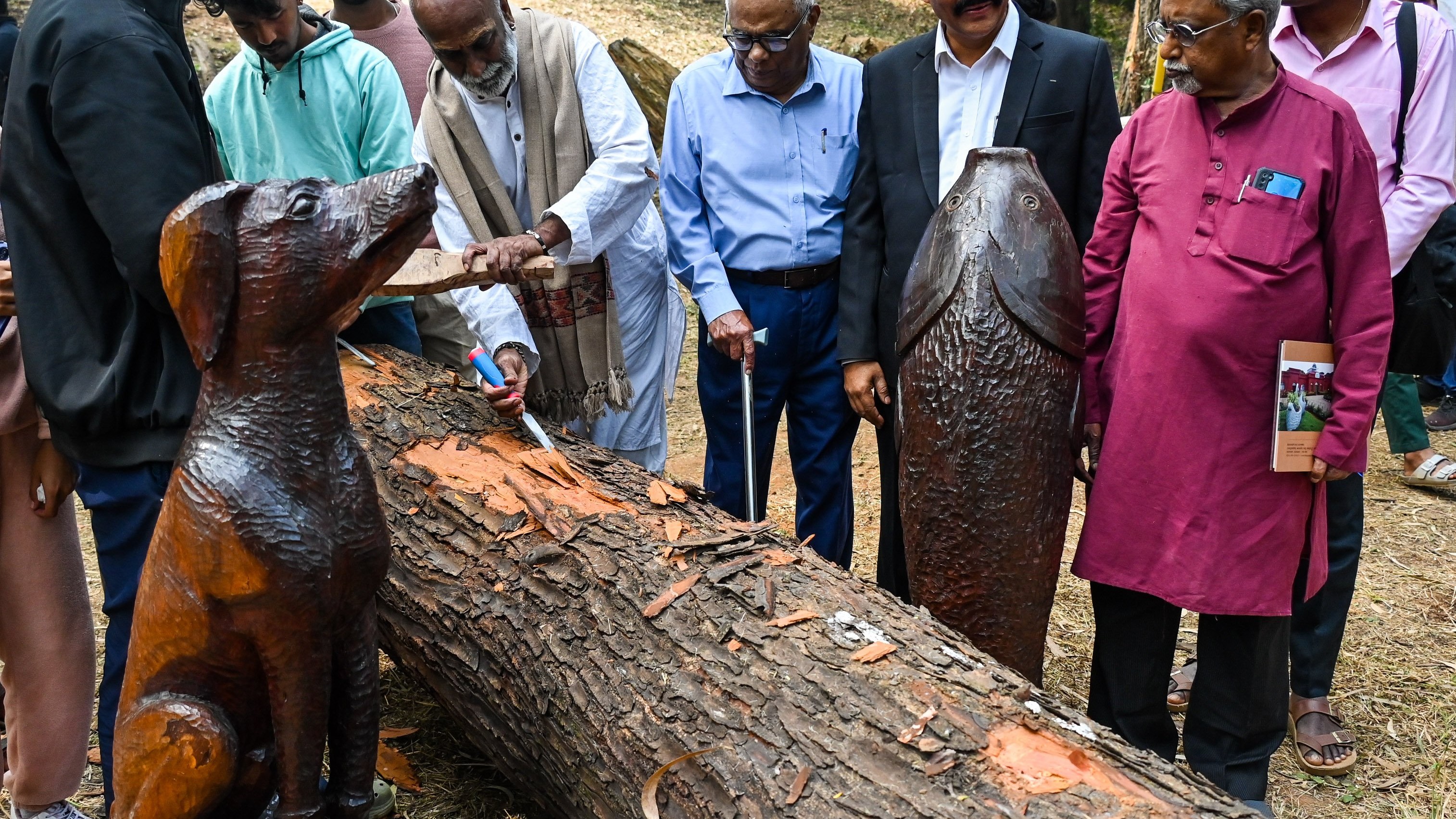 Bengaluru: Lalbagh’s fallen giants reborn as living art